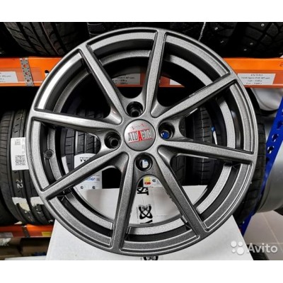 Купить диски Alcasta M63 6x15 PCD 4x100 ET 46 Dia 60.1 Графитовый